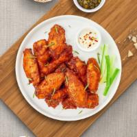 Wings · Forget pasta and try our Signature wings with your choice of sauce and size, all wings come ...