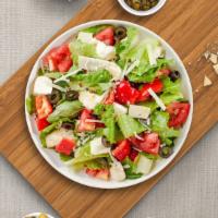 Pastifico Salad · Romaine and mixed greens, sliced apples, cherry tomatoes, sliced carrots, sunflower seeds an...