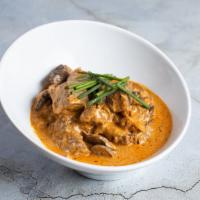 Are You Stroganoff for This? (Beef Stroganoff) · 10 ounce tender beef simmered in red wine, beef stock and mushrooms finished with sour cream...