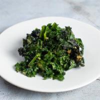 Kale to Action · Lacinato Kale sautéed in olive oil, garlic, and finished with a squeeze of lemon. Calories: ...