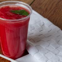 Watermelon Juice (No Sugar Added) · Freshly Blended Watermelon Juice made In-House. Double filtered for a perfect consistency. N...