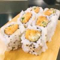 Spicy Salmon Roll · Spicy salmon, cucumber.