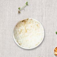 Steamed Rice · Freshly steamed white rice.