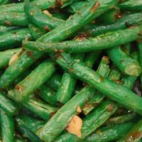Dry Fried Green Beans ⼲煸四季⾖ · 