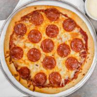 Pepperoni Pizza · Red Sauce, Cheese, Pepperoni