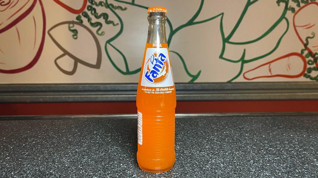 Orange Fanta · Imported Orange Fanta Glass Bottle