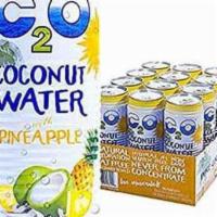 Coconut Water with Pineapple · Mix of coconut water and pineapple juice that will sweep you away in a refreshingly tropical...