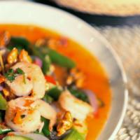 芦笋大虾沙律 Fusion wok Salad · Refreshing salad  Asparagus and shirmp with fresh saucing and seasoning Thai style sweet and...