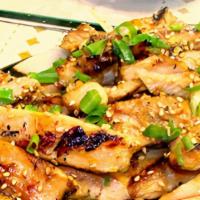 Chicken / 닭구이 · Chicken thigh marinated in house soy sauce.