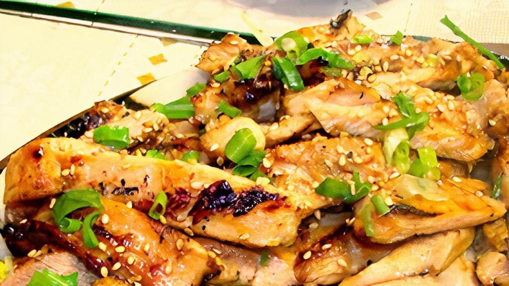Chicken / 닭구이 · Chicken thigh marinated in house soy sauce.