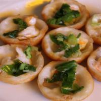 A14. Vietnamese Savory Mini Shrimp Pancakes (Bánh Khọt) · Savory mini pancakes made from wheat flour, mung bean, coconut milk, topped with shrimp, and...
