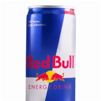 Red Bull · 8oz, original. sugar free.