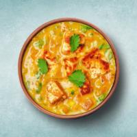 Tikka Masala Cottage Cheese  · Cottage cheese cubes grilled and cooked in thick onion, tomato, and cream gravy. Served with...