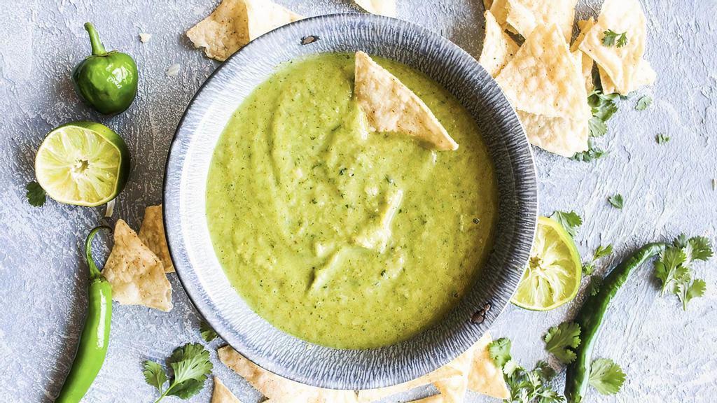 Salsa Verde · Our delicious salsa verde made with EVOO