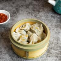 The A-Steam (Dumplings) · Fresh vegetables wrapped in dumpling skin and steamed to perfection