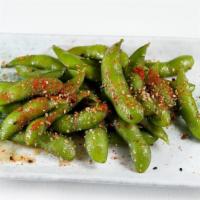 Edamame · Lightly salted soybeans and toasted sesame seed, togarashi