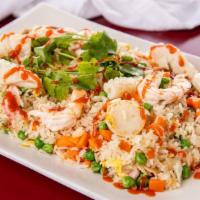 69. Combination Seafood Fried Rice · 
