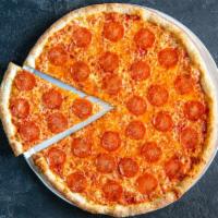 Pepperoni Pizza (Xl) · A tried and true classic made with a healthy portion of pepperoni.