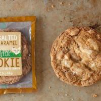 Sweet Street  Large Salted Caramel Crunch Cookie · Imagine the buttery crunch of all natural toffee and milky white chocolate chunks, alongside...