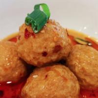 Curry Fishball · Fishball cooked with curry and other spices. Cal. 103