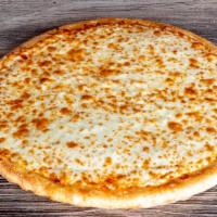 5 Cheese Pizza · Perfect blend of Mozzarella, Parmesan, Romano, Feta and Cheddar Cheese.