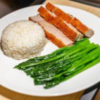 505. 燒肉飯 / Roasted Pork Rice · 