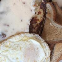 Chicken Fried Steak & Eggs (3) · Served with three eggs and homemade country gravy.