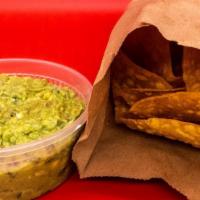 Chips and 8 oz Guacamole · 