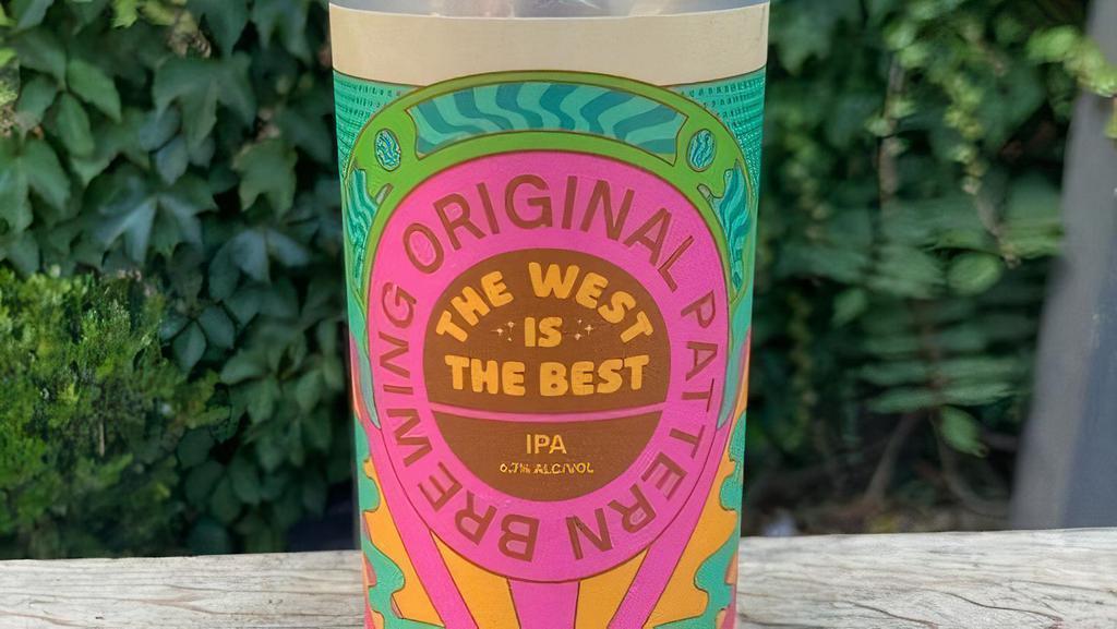 Original Pattern - The West is the Best IPA, Oakland · 16oz can. We got together with our pals over at Slice Beer Co. to create a devilishly delicious Nelson-heavy West Coast IPA. When it comes to IPAs, we all have our preferences, but our brewmasters agree: The West is simply the Best. Clean, crispy, with a refreshing bitterness that doesn't linger too long. Nelson lovers get your hands on this one while it lasts!