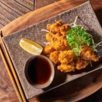 Chicken Kara-Age · Japanese style deep-fried marinated chicken. Tender and juicy chicken coated with crispy she...