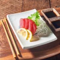Blue Fin Tuna Sashimi · Firm red meat fish with mild flavor