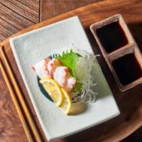 Tako Sashimi · Sliced octopus with a firm texture and a bit of savory taste when chewing