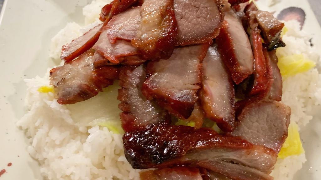 BBQ Pork Special over Rice · Portion BBQ Pork over Rice or Fried Rice