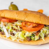 Tortas · Your choice of meat, lettuce, mayonnaise, tomato, onions, cilantro and salsa.