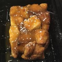 Bread Pudding · Served with a Boozy Toffee Sauce.