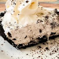 Oreo Cheesecake · Oreo Cookie Crust | Oreo Cream Cheese | Topped with Vanilla Ice Cream