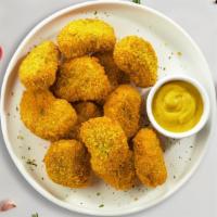 Convicted Luck Nuggets · Bite sized nuggets of chicken breaded and fried until golden brown. Served with your choice ...