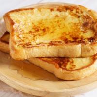 Original French Toast · 2 slices of Classic French Toast freshly prepared and cooked to perfection. Topped with syru...