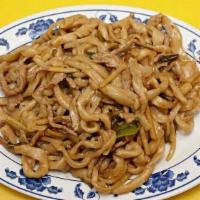 Zha-Cai Noodles with Shredded Pork & Pickled Vegetables · 