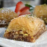 BAKLAVA · Homemade Baklava with pistachio