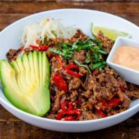 Spicy Impossible Beef Thai Bowl · Impossible 