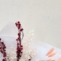 Preserved Bouquet pink · Mix of pink and white preserved stems. Best pull of the day. Items last 6 months to a few ye...