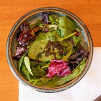 Salad with Wafu Dressing · Green salad with japanese-style salad dressing.