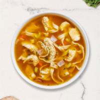 Chicken Noodle Soup · Classic chicken noodle soup.