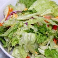 House Garden Salad · Fresh Iceberg Lettuce, Green Peppers, Red Onions, Black Olives, Fresh Tomatoes & Mozzarella ...