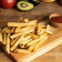 Finger Lickin' Fries · A fav for sure! Idaho potatoes fried until golden crisp. Served with choice of sauce.