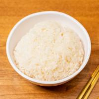 공기밥 / White Rice · STEAMED WHITE RICE