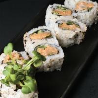 Spicy Albacore Roll · Spicy albacore, cucumber, kaiware