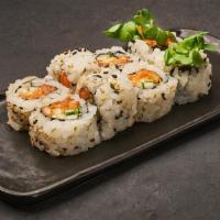 Spicy Salmon Roll · Spicy salmon, cucumber 8 pcs.