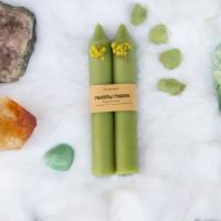Large Meadow Maiden Altar Candle · These stunning pastel green candles are scented with essential oils to promote the smell of ...